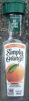 100% orange juice 1L